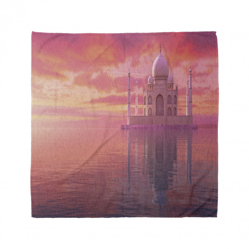 Romantic Taj Mahal Display Bandana