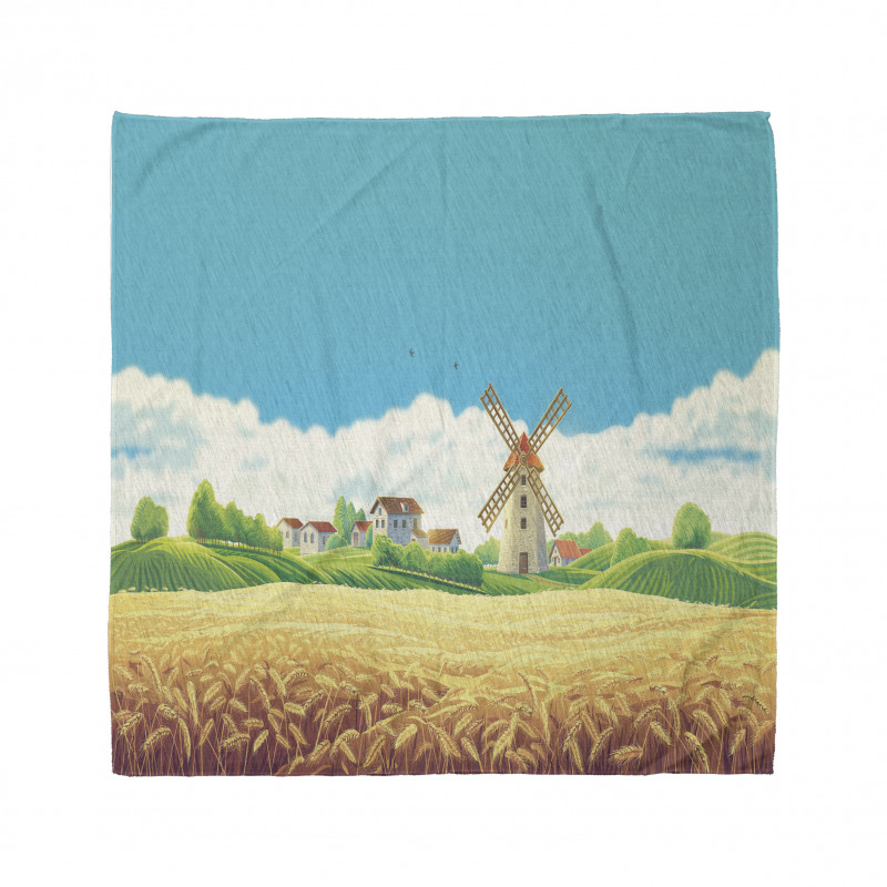 Countryside Wheat Field Bandana