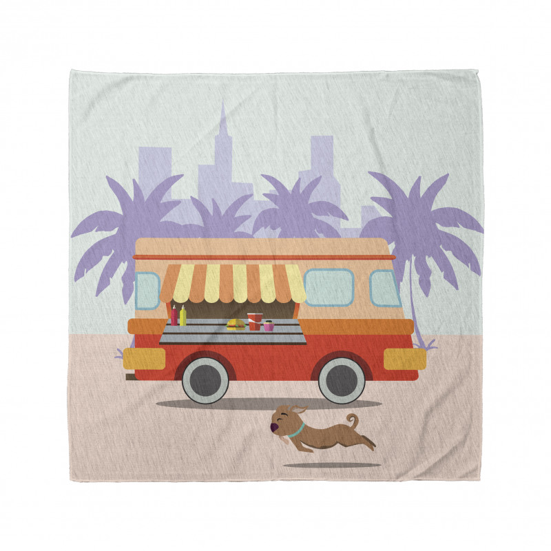 Street Food Van Dog Bandana