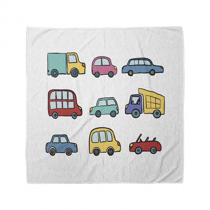 Cartoon Cars Bandana