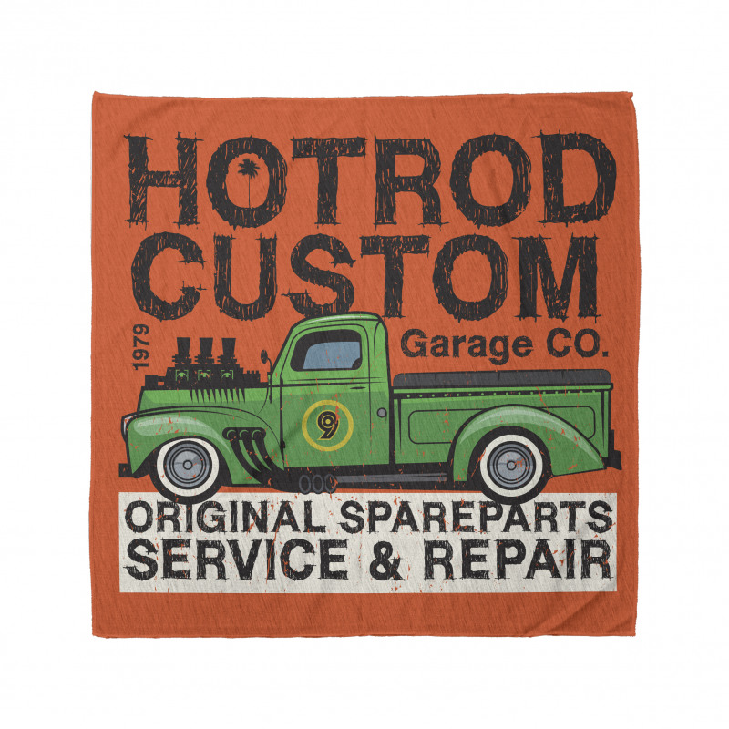 Garage Retro Vehicle Bandana