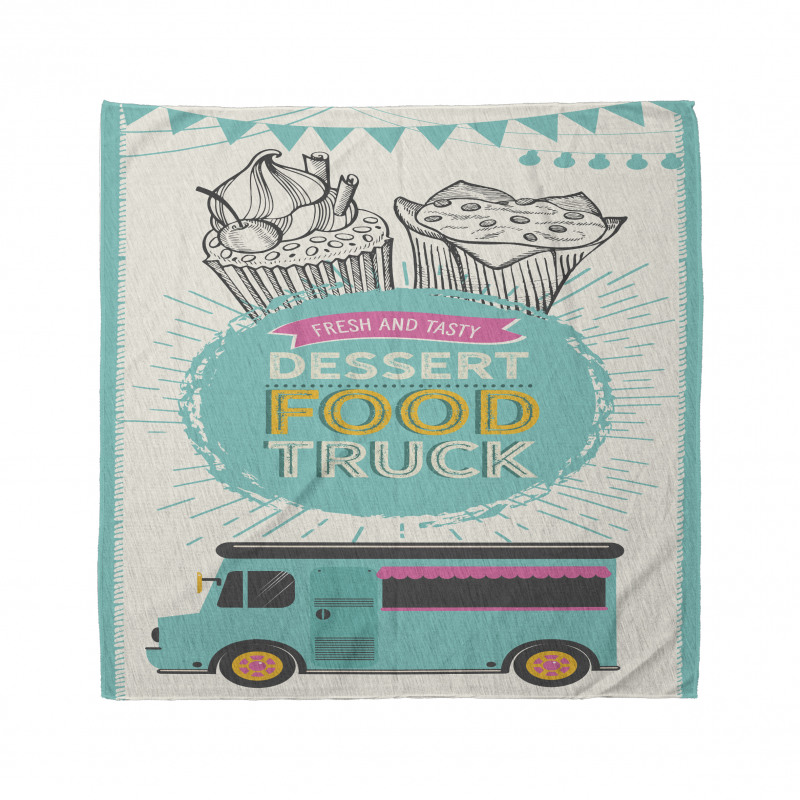 Street Dessert Food Bandana