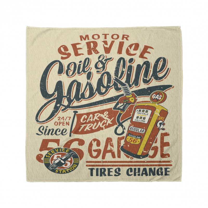 Grunge Gasoline Art Bandana