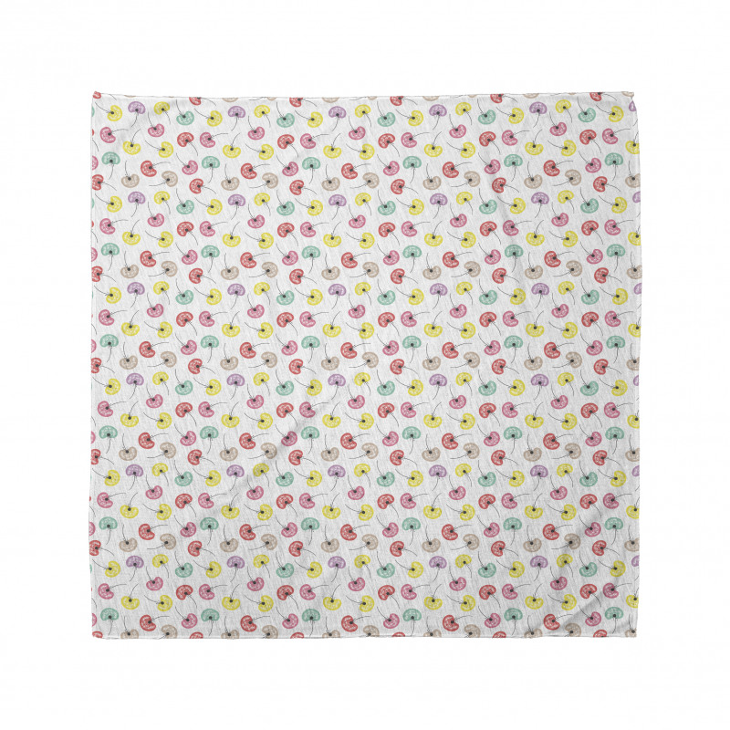 Colorful Floral Seeds Bandana