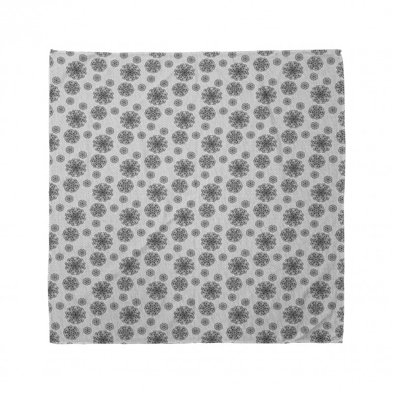 Botany Motif Polka Dots Bandana