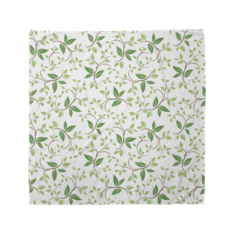 Ivy Green Leaves Bandana