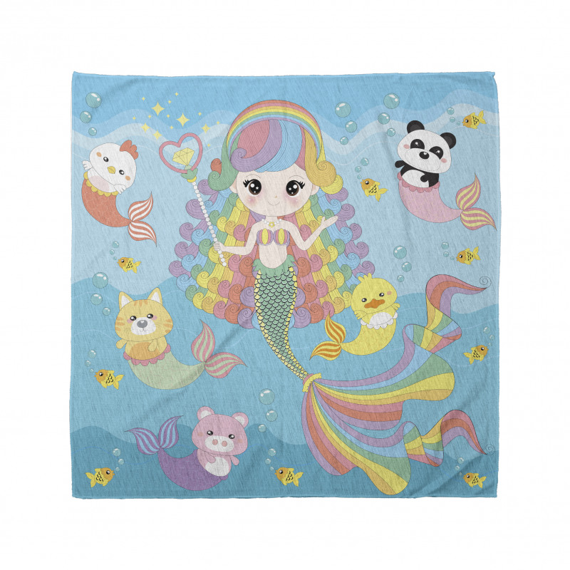 Funky Underwater Characters Bandana