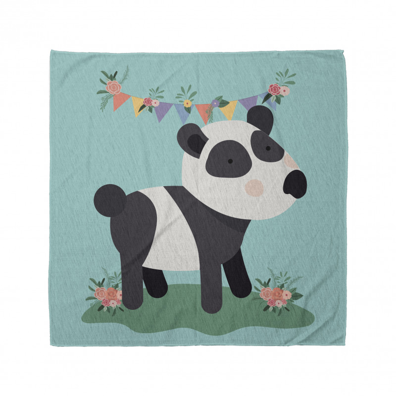 Children's Party with Flowers Bandana