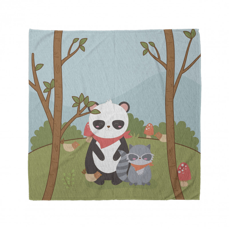 Forest Animals and Trees Bandana