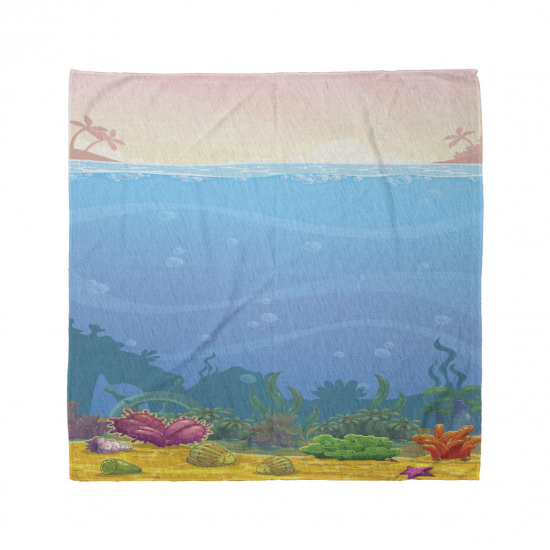 Vertical Underwater Scene Bandana