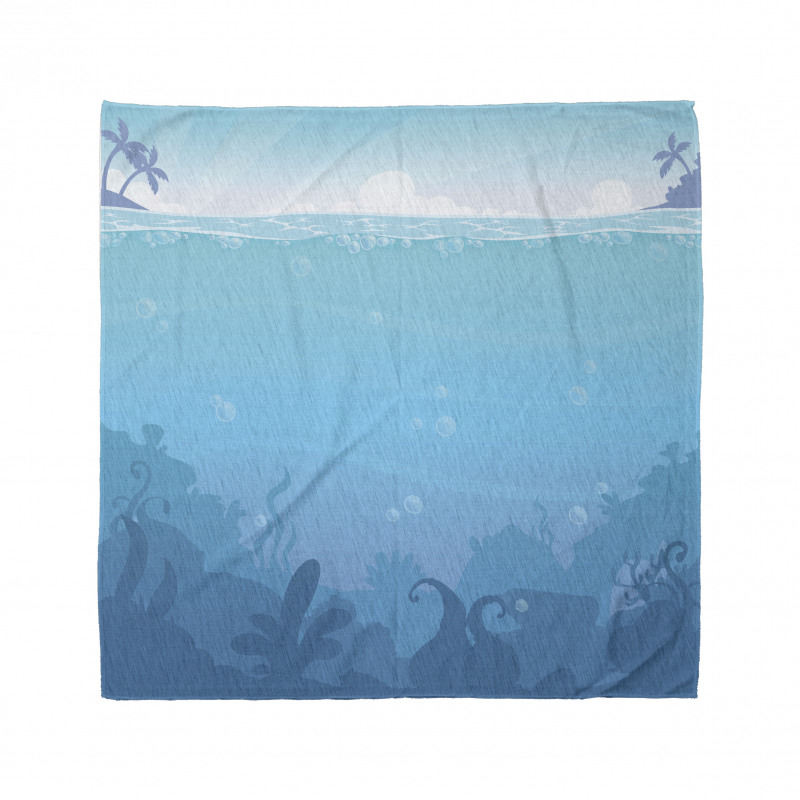 Underwater Landscape Palms Bandana