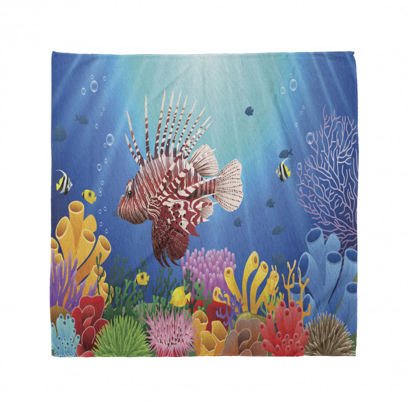 Colorful Marine Scenery Bandana