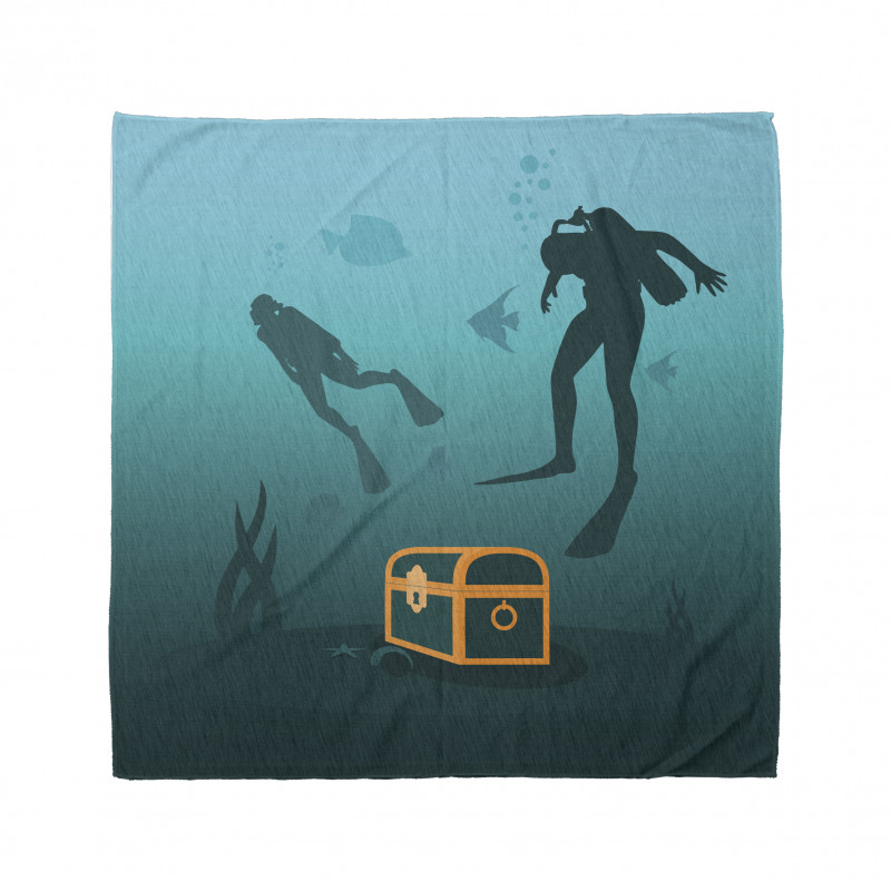 Divers and Sunken Ship Bandana