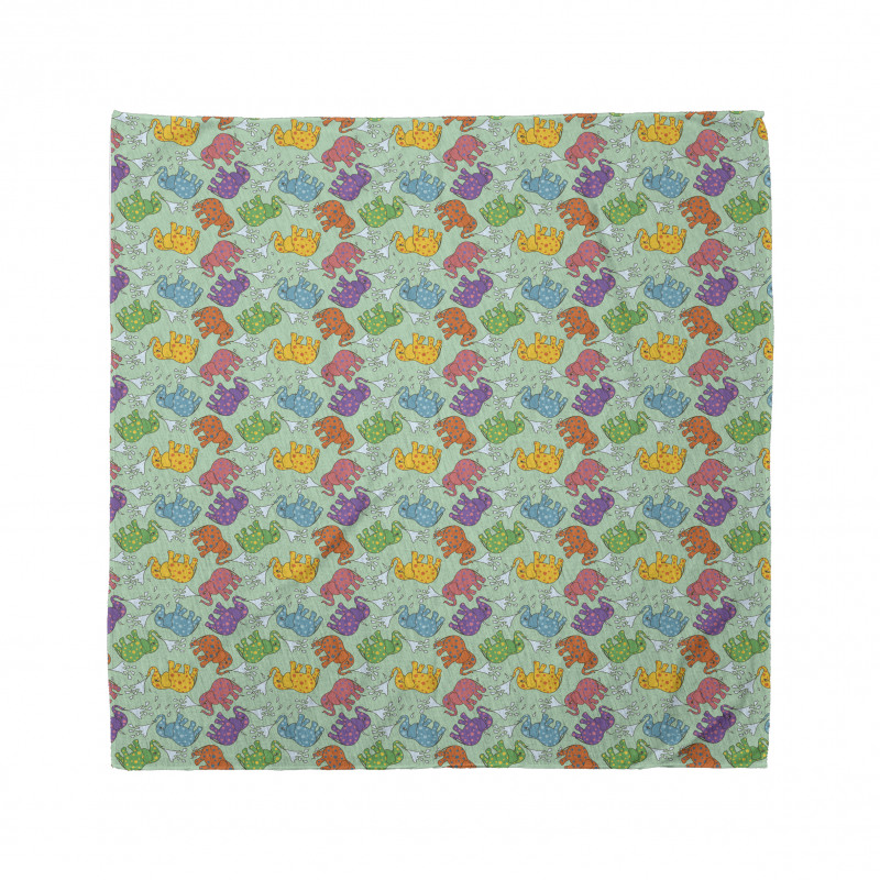 Colorful Polka Dot Animal Bandana