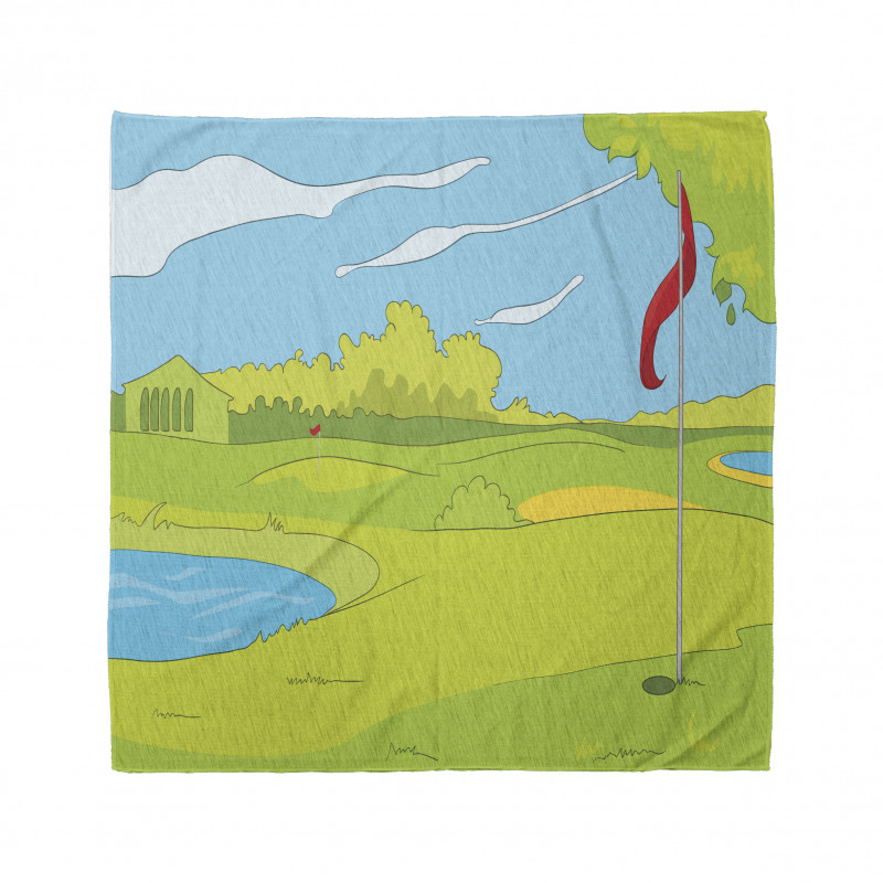 Grass and Pond Bandana