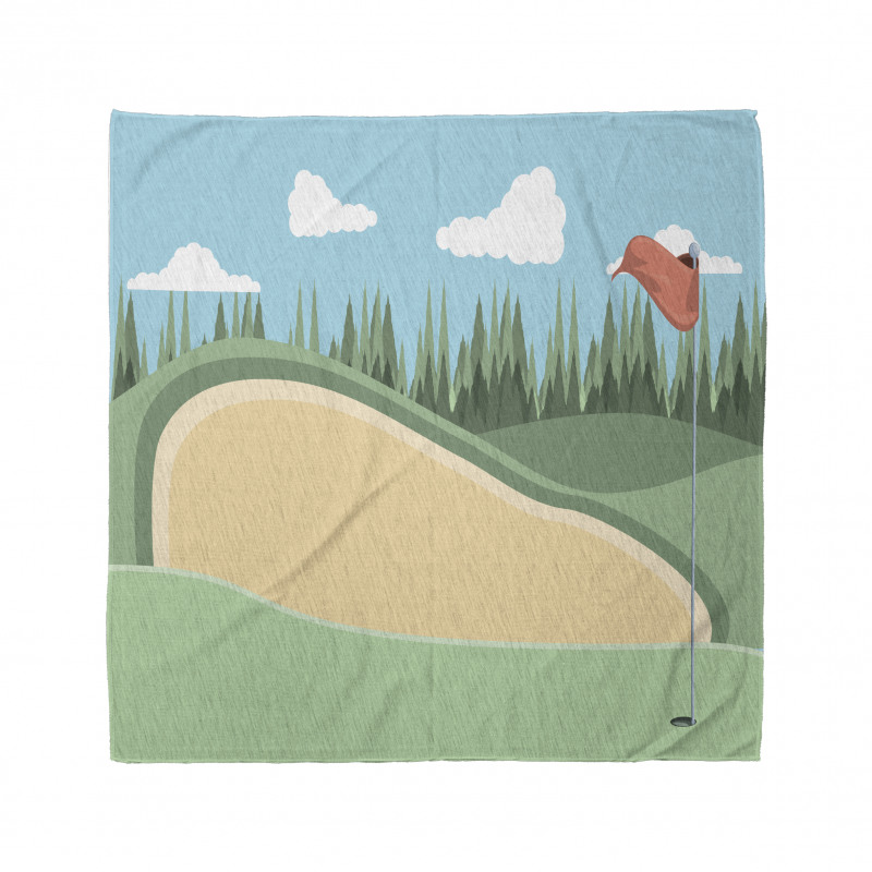 Sand Grassy Field Bandana