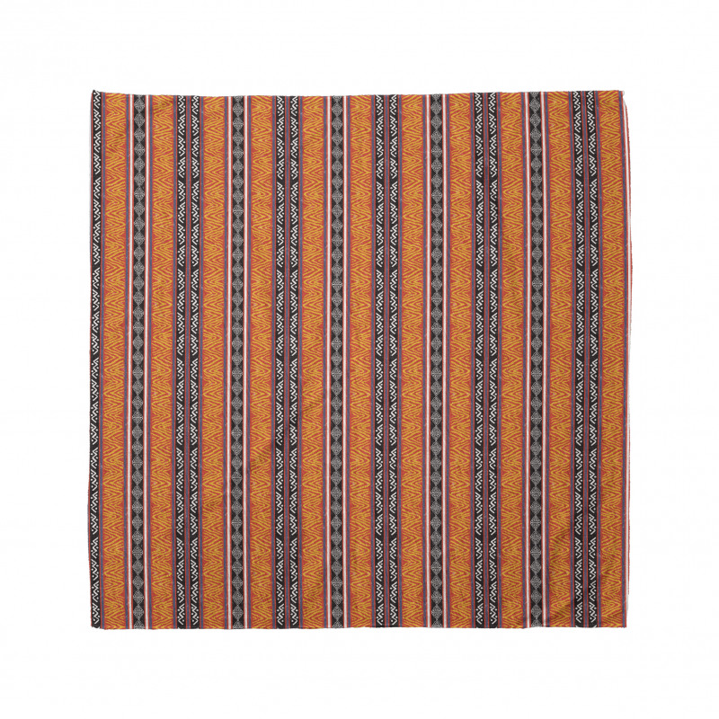 Etnik Bandana Tribal Geometrik Çizgi Zikzak Afrika Desenli