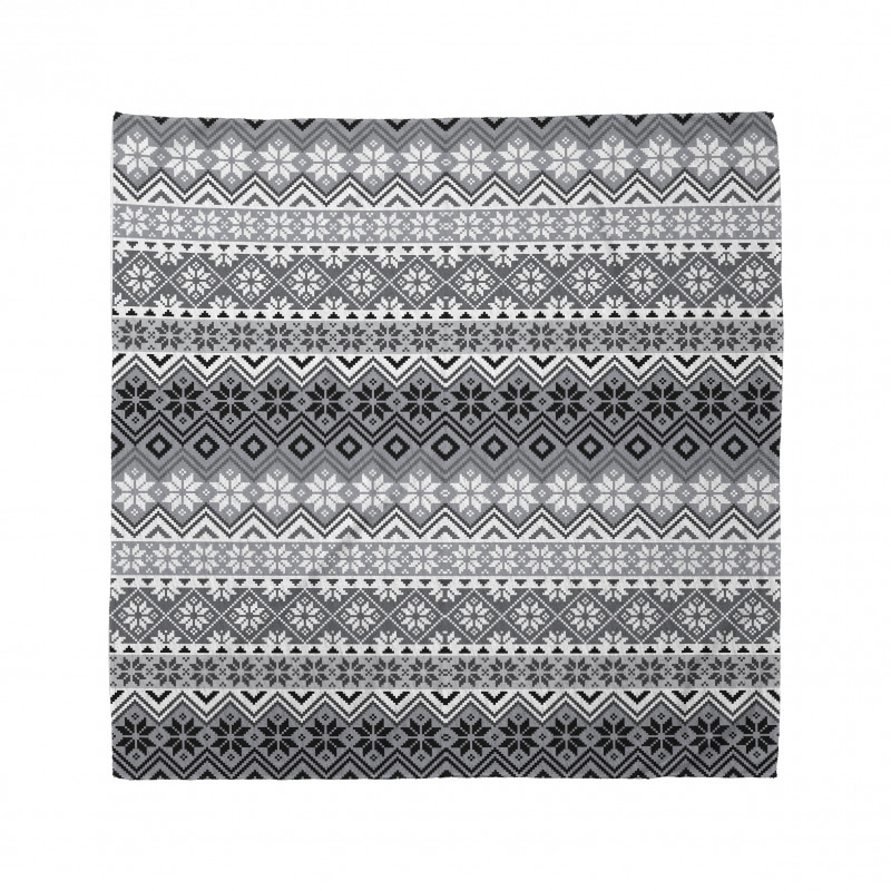 Nordic Snowflake Pattern Bandana