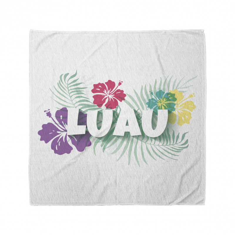 Hawaiian Party Time Petals Bandana