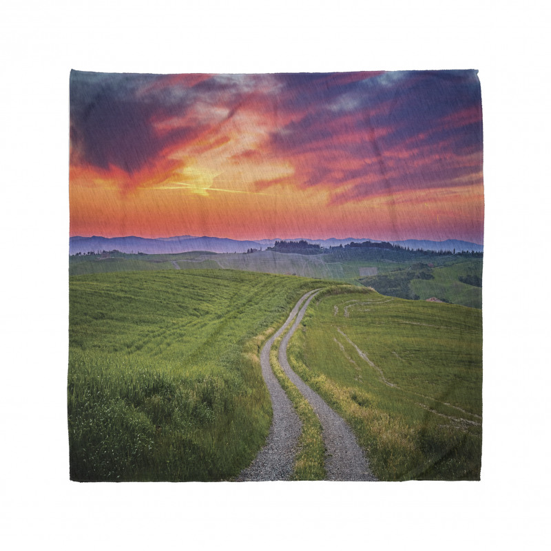 Tuscany Tangerine Sky Bandana