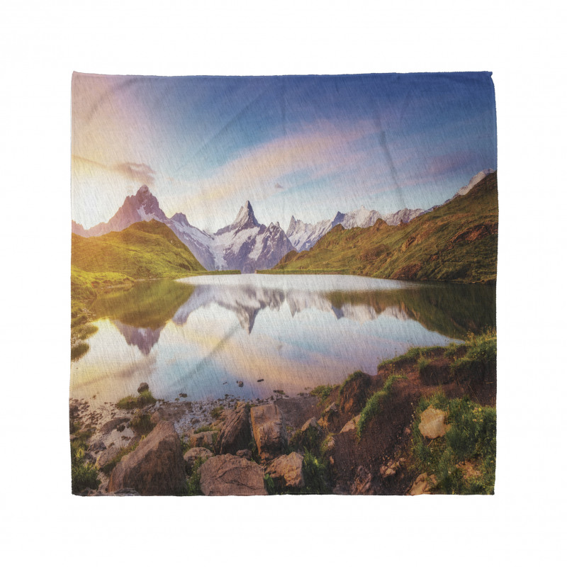 Tranquil Lake Sunrise Bandana