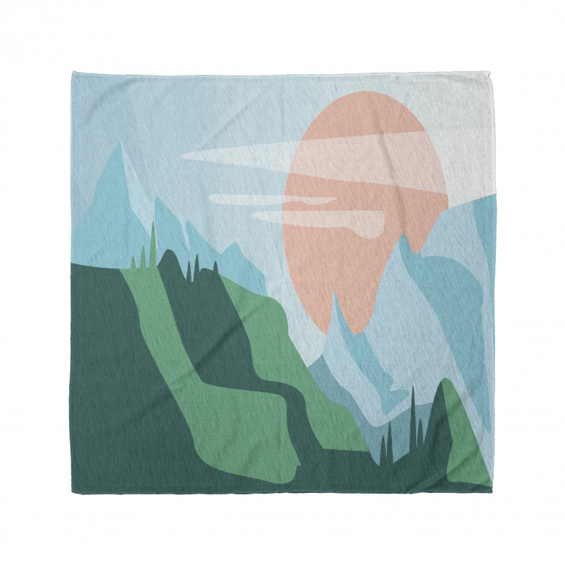 Pastel Art Landscape Bandana