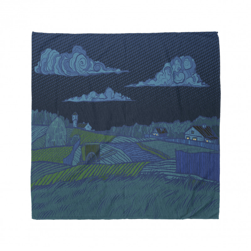 Night Countryside Art Bandana