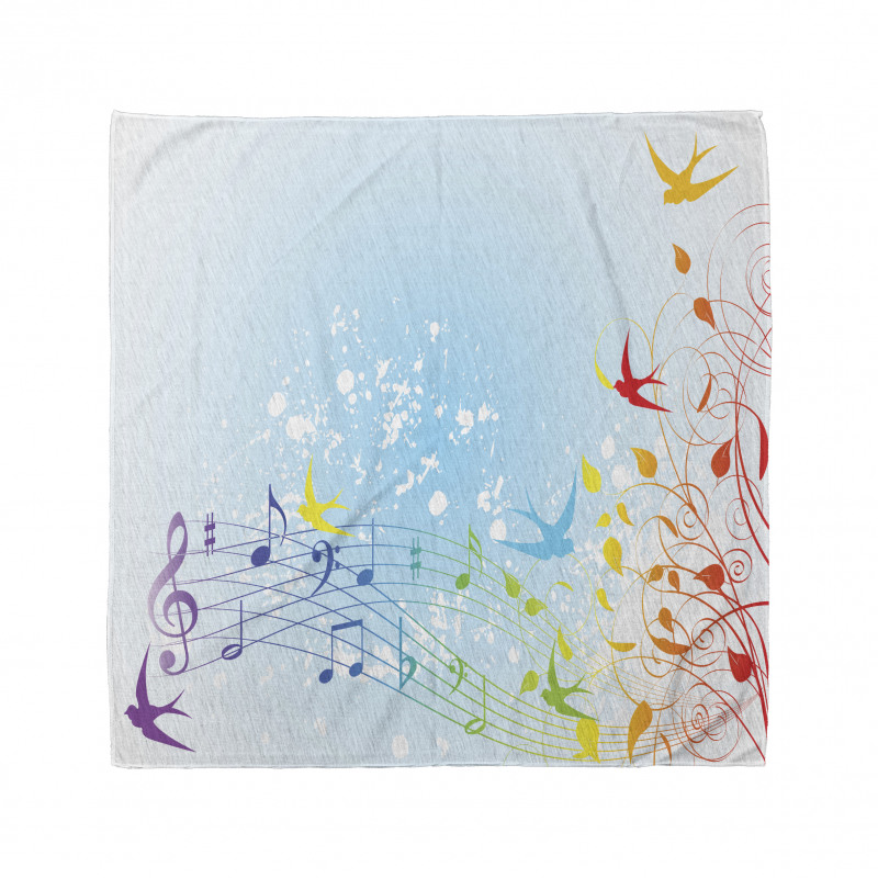 Spring Scene Flourishes Bandana