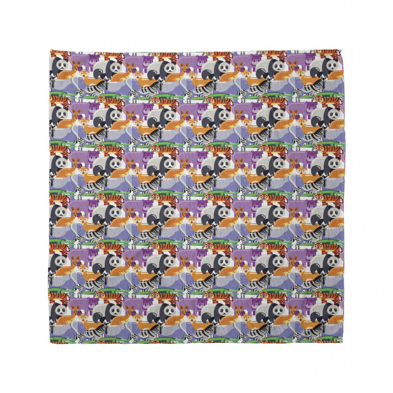 Modern Funny Animals Bandana