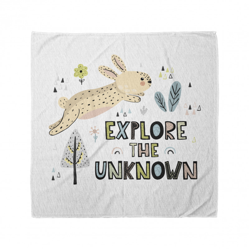 Hopping Bunny Botany Bandana