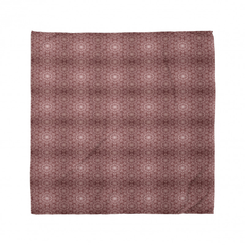 Warm Toned Vintage Pattern Bandana