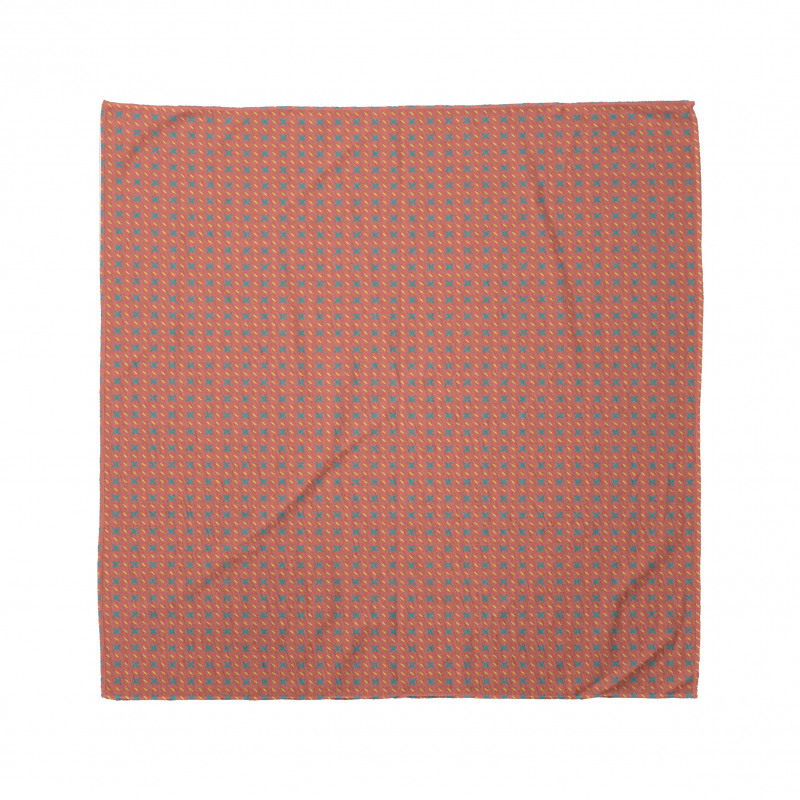 Geometrik Bandana Minimalist Şık Desenli