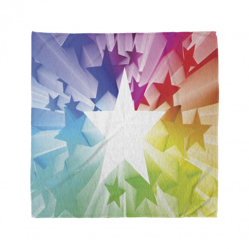 Rainbow Colors Burst Bandana