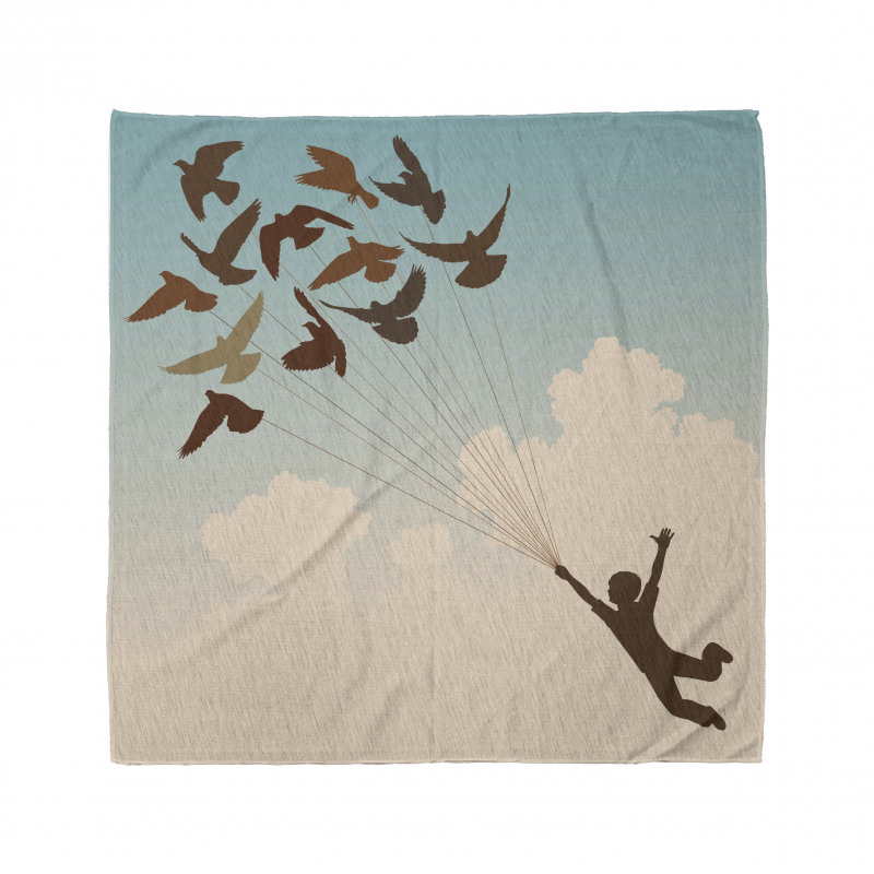 Flying Pigeons Birds Bandana