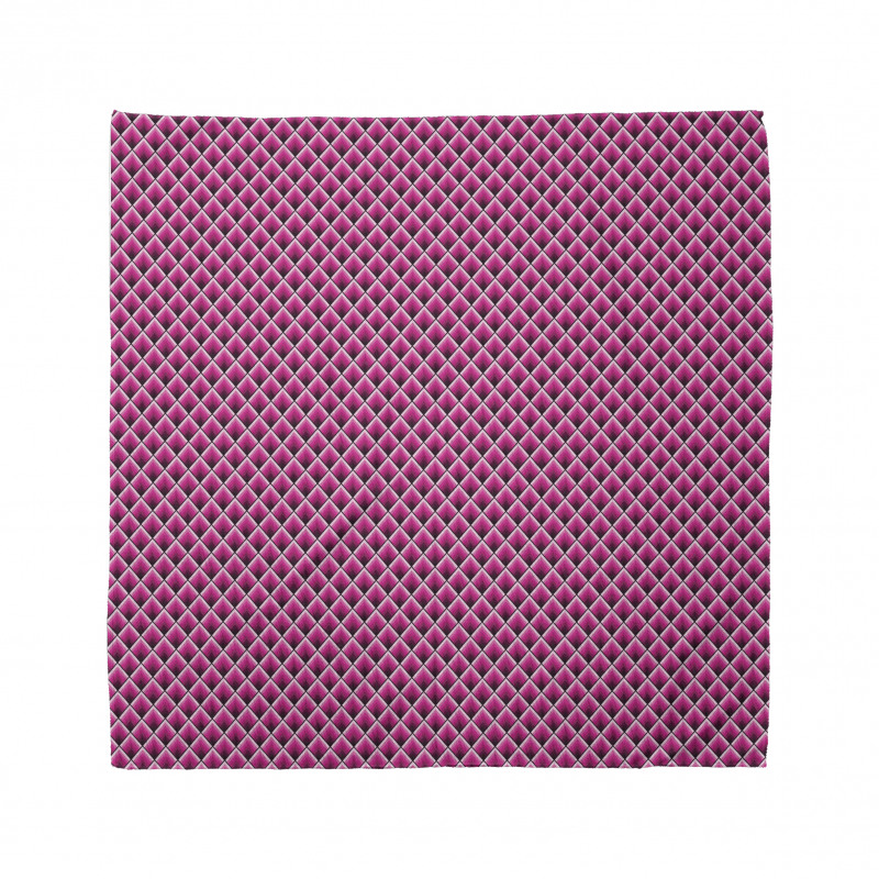 Geometrik Bandana İç İçe Geçmiş Üçgen Baklava Motifleri 