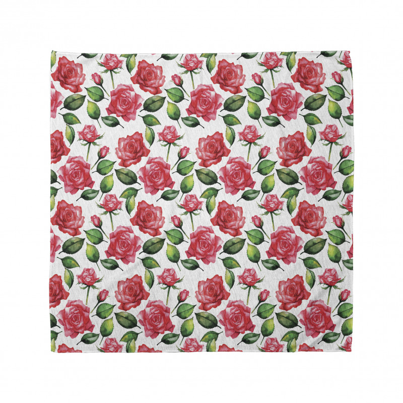 Watercolor Fresh Blossoms Bandana