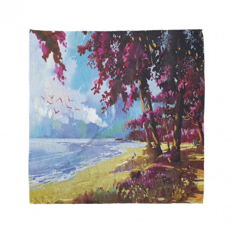 Summer Blossom Trees Bandana