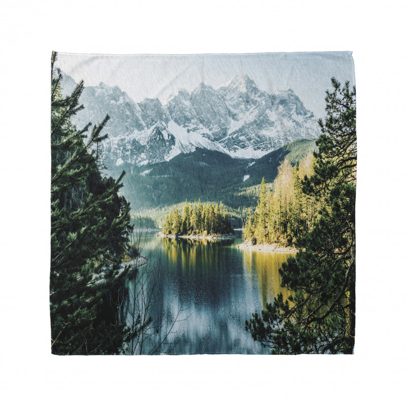 Mountain Frozen Lake Bandana