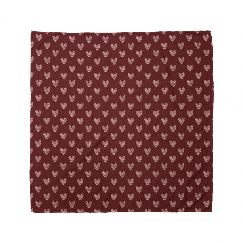 Hatched Hearts Love Bandana