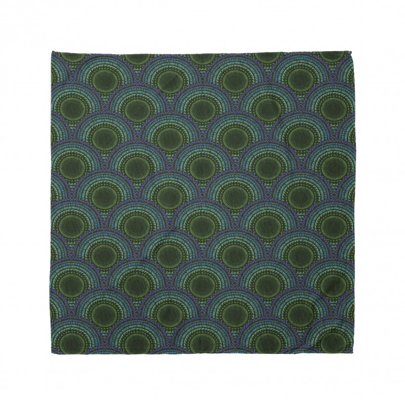 Geometrik Bandana Tribal Afrika Desenli