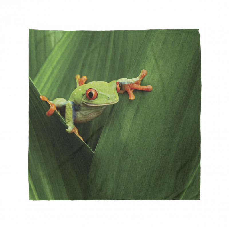 Exotic Wild Macro Leaf Bandana