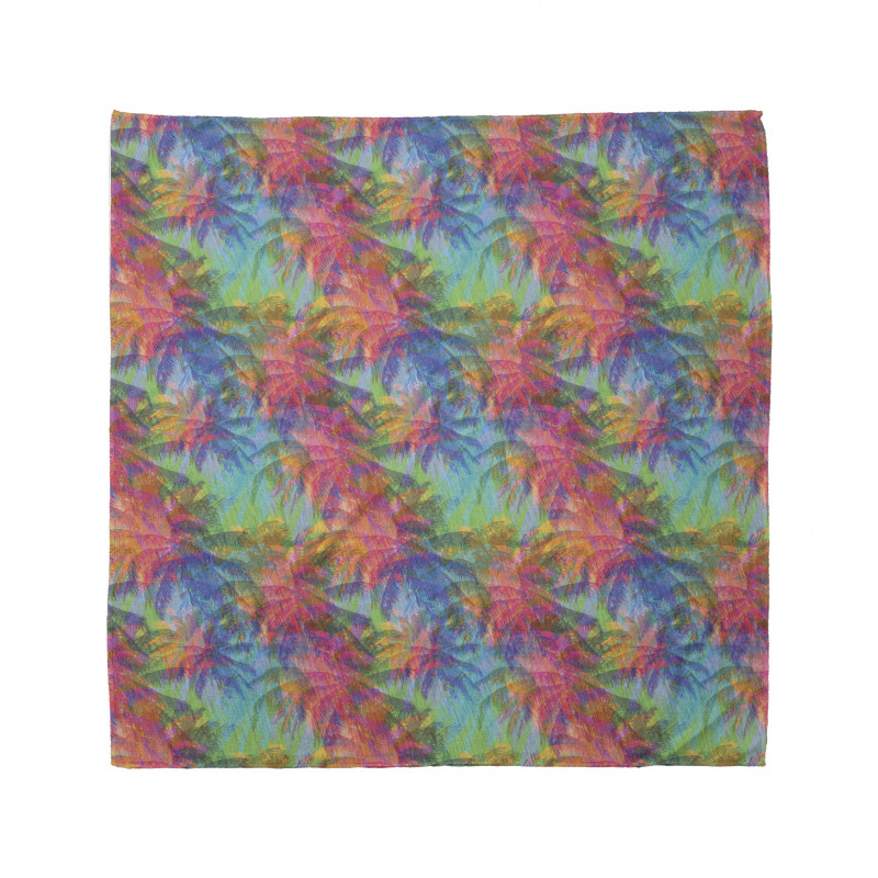 Abstract Toned Summer Palms Bandana