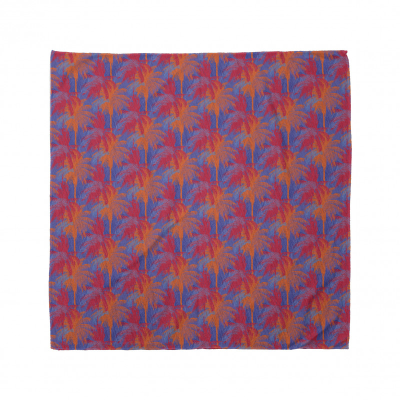 Summer Contrast Artwork Palm Bandana