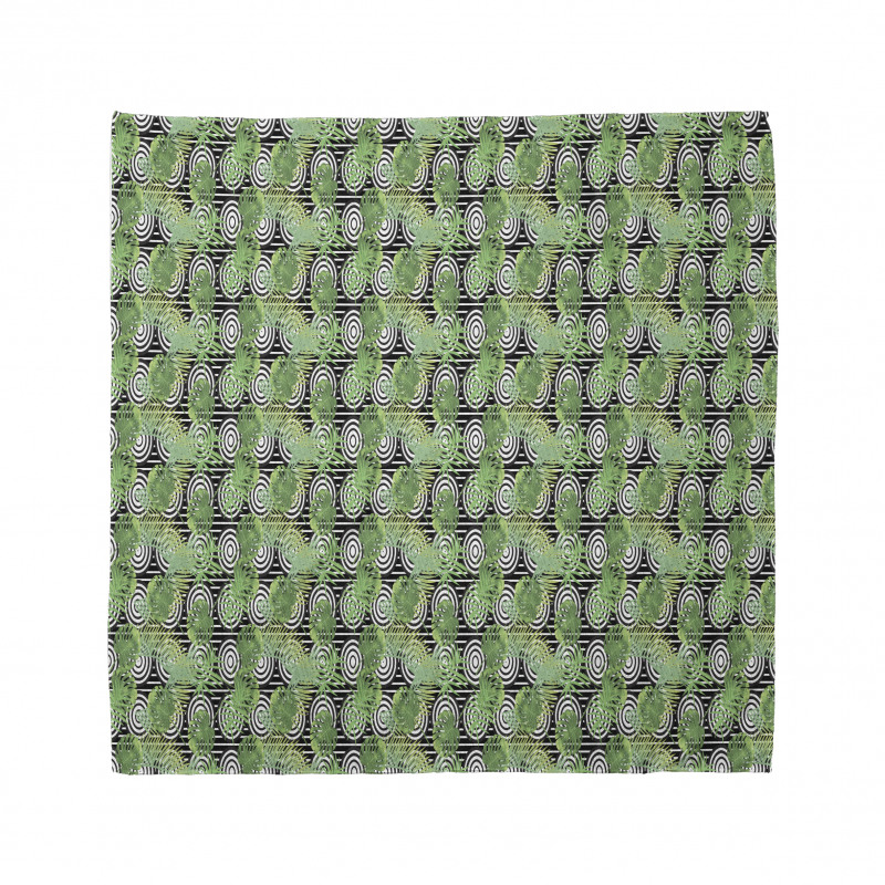 Concentric Circles Background Bandana