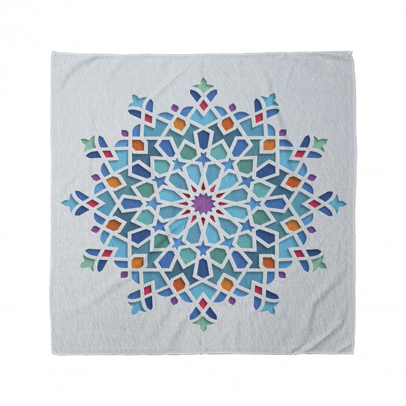 Geometrik Bandana Yıldızlı Geometrik