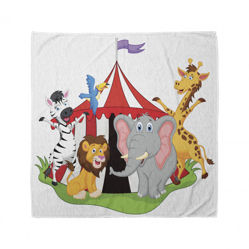 Circus Tent Giraffe Mime Bandana
