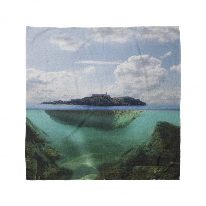 Misty Atlantic Ocean Bandana