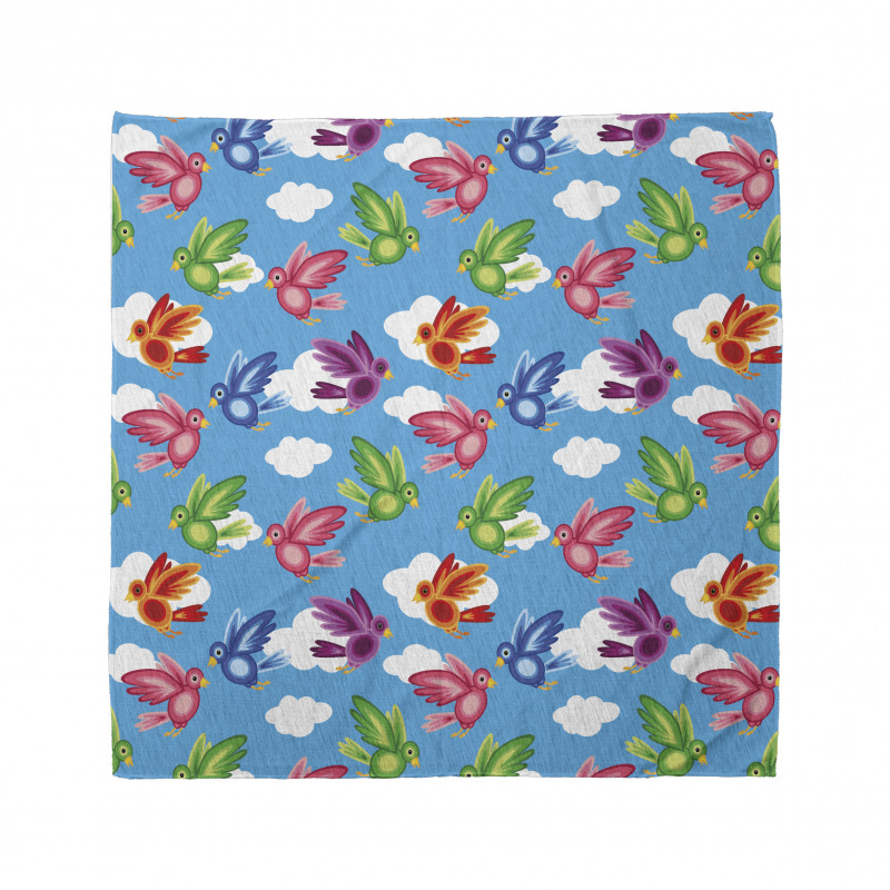 Flying Birds Clouds Spirit Bandana