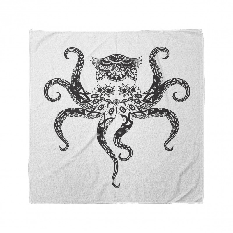 Sea Animal in Boho Style Bandana