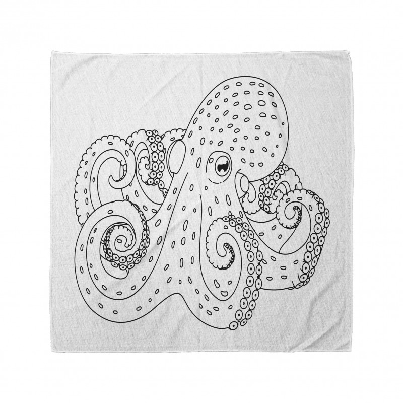 Cartoon Sea Animal Image Bandana